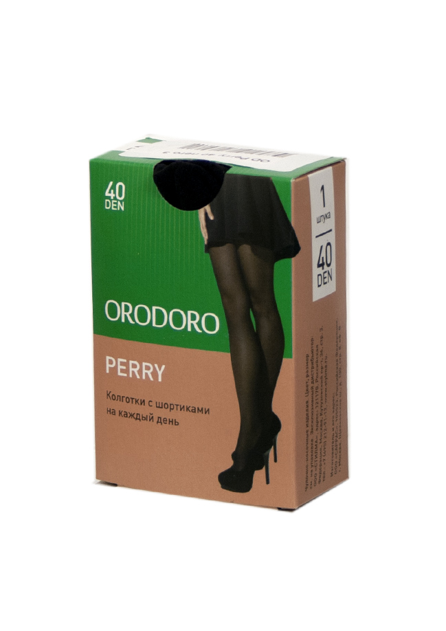 Колготки ORODORO (Perry) 40 den, цвет черный (nero), р-р  3