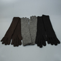 Кт FRS012-FRS012В Перчатки жен. вяз., в асс (черные, серые, коричневые), т.м. 